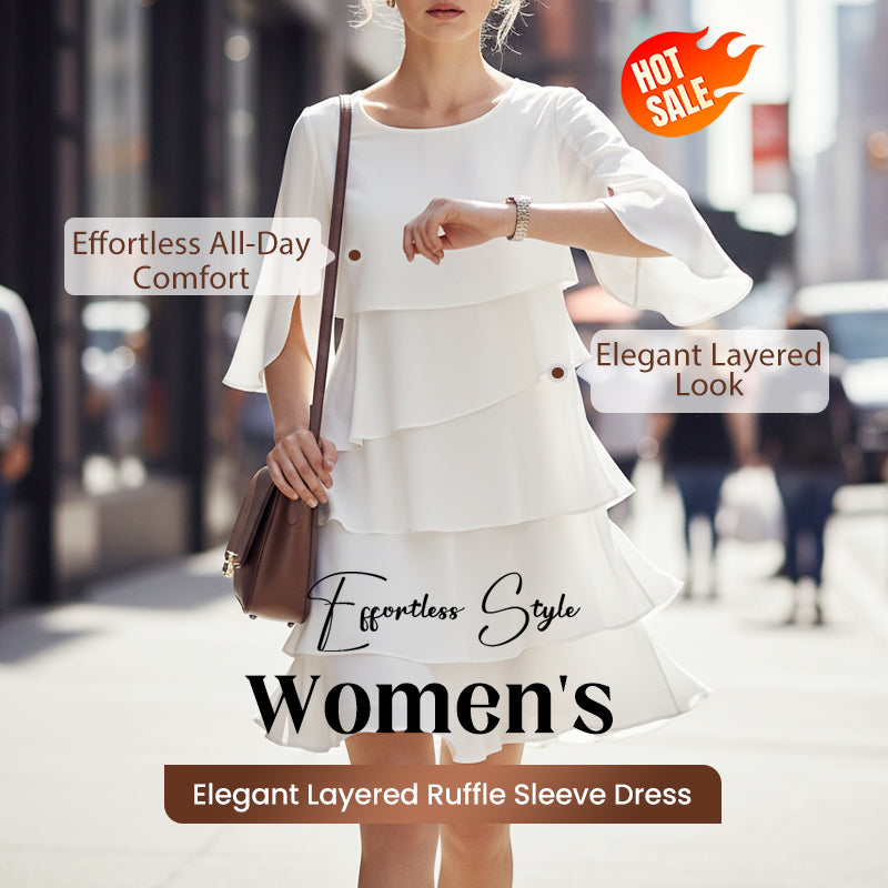 Layered Ruffle Dress
