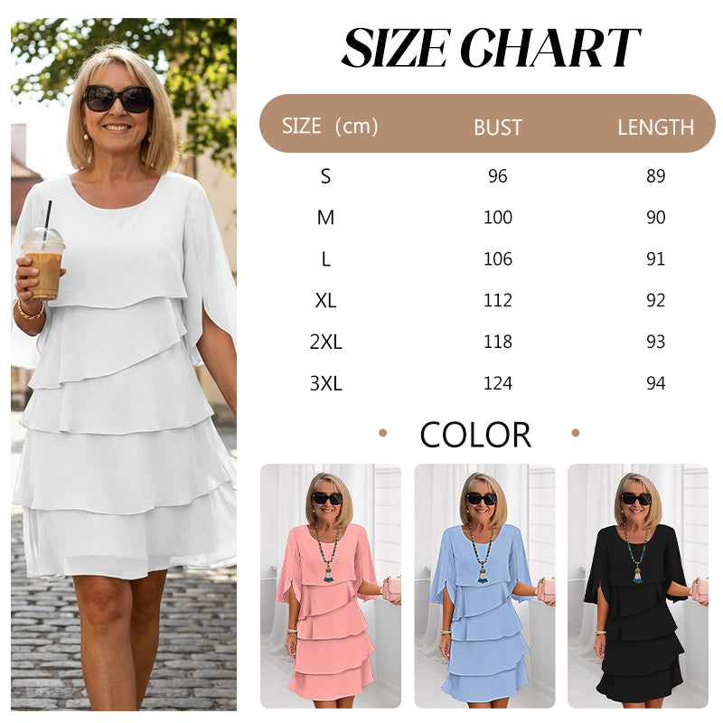 Layered Ruffle Dress