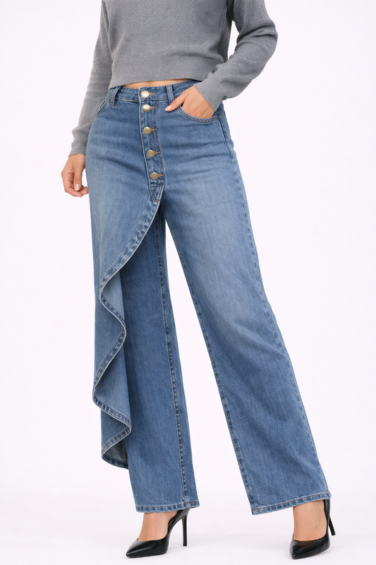 Azure Hybrid Denim Pants