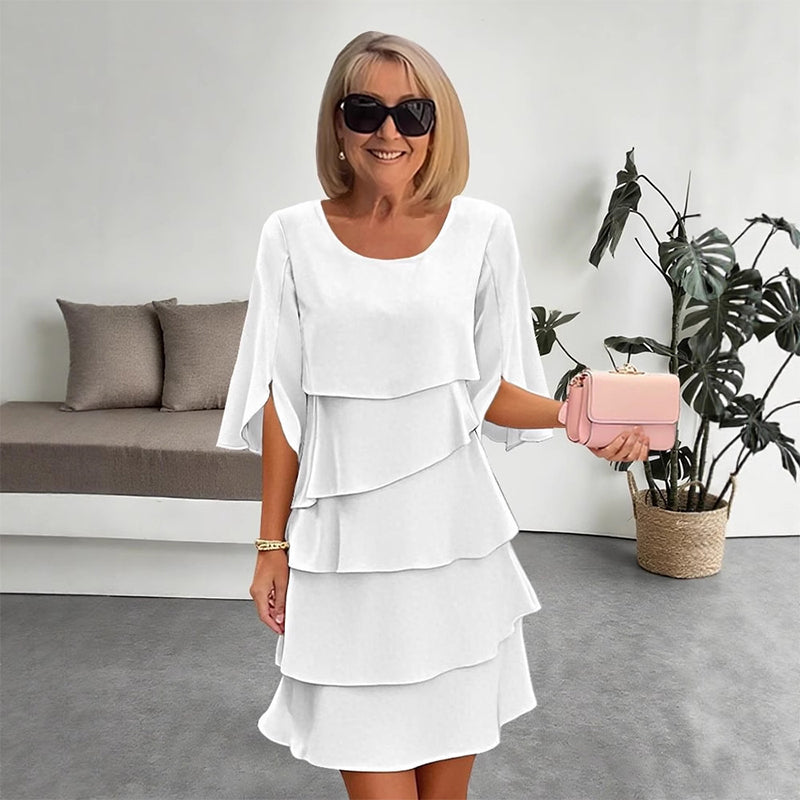 Layered Ruffle Dress